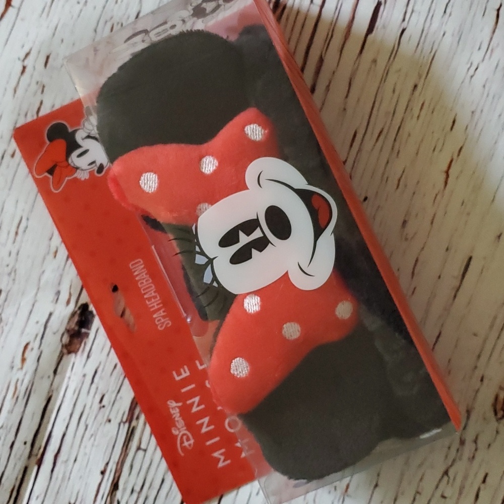 🆕️ MINNIE MOUSE SPA HEADBAND ❤️🖤